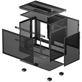 DeepCool R-CH160-BKNMI0-G-1, Cajas de torre negro