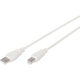 Digitus Cable de conexión USB 2.0 USB-A (enchufe) > USB-B (enchufe) beige