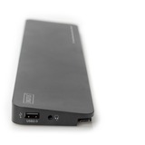 Digitus Estación de acoplamiento universal para portátil de 14", USB Type-C™ negro, USB Type-C™, Alámbrico, USB 3.2 Gen 1 (3.1 Gen 1) Type-C, 100 W, 1000 Mbit/s, Negro, MMC, MicroSD (TransFlash), SDHC