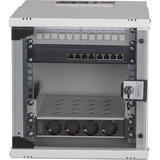 Digitus Set de red SOHO Pro 10" 315x300 mm (AnxP), Armario IT gris claro