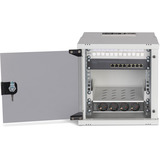 Digitus Set de red SOHO Pro 10" 315x300 mm (AnxP), Armario IT gris claro