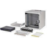 Digitus Set de red SOHO Pro 10" 315x300 mm (AnxP), Armario IT gris claro