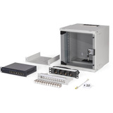Digitus Set de red SOHO Pro 10" 315x300 mm (AnxP), Armario IT gris claro