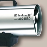 EINHELL HGG 300 Niro (DE/AT), Decapador por aire caliente acero fino/Negro