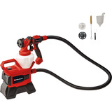 EINHELL Sistema de pulverización de pintura a batería Power X-Change TE-SY 18/90 Li-Solo, 18 Voltios, Arma de aerosol rojo/Negro