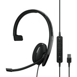 EPOS Auriculares con micrófono negro