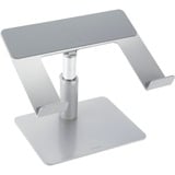 Kensington Soporte universal de sobremesa para portátiles plateado, Soporte para ordenador portátil, Plata, Aluminio, Silicona, Acero, 40,6 cm (16"), 8 kg, 151 - 200 mm