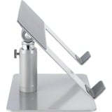 Kensington Soporte universal de sobremesa para portátiles plateado, Soporte para ordenador portátil, Plata, Aluminio, Silicona, Acero, 40,6 cm (16"), 8 kg, 151 - 200 mm