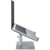 Kensington Soporte universal de sobremesa para portátiles plateado, Soporte para ordenador portátil, Plata, Aluminio, Silicona, Acero, 40,6 cm (16"), 8 kg, 151 - 200 mm