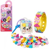 LEGO 41944 DOTS Gatito Goloso: Pulsera y Adorno para Mochila 2en1, Juegos de construcción Juego de construcción, 6 año(s), Plástico, 188 pieza(s), 90 g