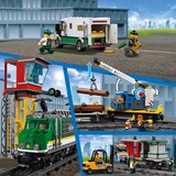 LEGO City 60198 Tren de Carga, Juegos de construcción Juguete Teledirigido, Juego de construcción, 6 año(s), 1226 pieza(s), 301 g