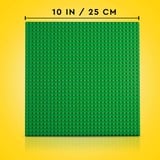 LEGO Classic Base Verde, Juegos de construcción verde, Juego de construcción, 4 año(s), Plástico, 1 pieza(s), 111 g