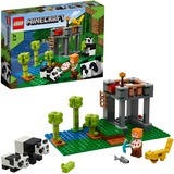 LEGO Minecraft The Panda Nursery, Juegos de construcción Juego de construcción, 7 año(s), 204 pieza(s), 316 g