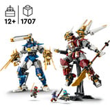 LEGO Ninjago Los Mechas Titanes Gemelos, Juegos de construcción 