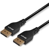 Lindy 36463 cable DisplayPort 3 m Negro negro, 3 m, DisplayPort, DisplayPort, Macho, Macho, 7680 x 4320 Pixeles