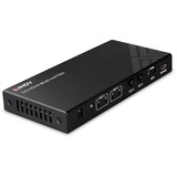 Lindy 38313 matriz de conmutación Matriz de conmutación AV 6,2 W, Conmutador HDMI negro, Matriz de conmutación AV, 7680 x 4320 Pixeles, 40 Gbit/s, LPCM, Negro, Metal