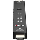Lindy Generador de Señal y Emulador de Pantalla HDMI 4K60, Adaptador negro