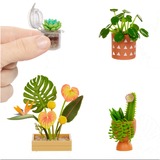 MGA Entertainment Make It Mini Botanicals, Manualidades Miniverse Make It Mini Botanicals, 8 año(s), Multicolor, Plástico