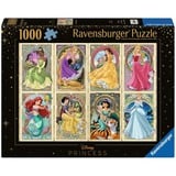 Ravensburger Puzzle Disney Princess - Nouveau Art Prinzessinnen 