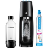 SodaStream EASY One Touch Negro, Gasificador de agua negro, Negro, 1 L, 60 L, 200 mm, 140 mm, 430 mm