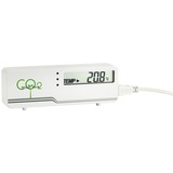 TFA 31.5006.02 sensor ambiental para hogares inteligentes, Medidor de CO2 blanco, Calidad del aire, 0 - 50 °C, LCD, Blanco, Plástico, 116 mm
