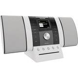 TechniSat MULTYRADIO 4.0 Internet Analógico y digital Negro, Blanco, Radio por Internet blanco, Internet, Analógico y digital, DAB+,FM, 87.5 - 108 MHz, 174 - 240 MHz, PLL
