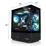 Thermaltake PC-000111-DE, Gaming-PC negro/Transparente
