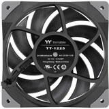 Thermaltake TOUGHFAN 12 Carcasa del ordenador Ventilador 12 cm Negro, Gris 1 pieza(s) Ventilador, 12 cm, 500 RPM, 2500 RPM, 28,1 dB, 72,69 cfm