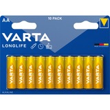 Varta BV-LL 10 AA Batería de un solo uso Alcalino Batería de un solo uso, AA, Alcalino, 1,5 V, 10 pieza(s), Azul, Amarillo