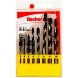 fischer Juego de brocas para hormigón CTS 8, D-C Set, 3-10mm, Conjuntos de brocas 