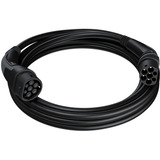 go-e Cable de carga Tipo 2 Edición Negra, hasta 22 kW negro