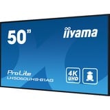 iiyama LH5060UHS-B1AG, Pantalla de gran formato negro (mate)