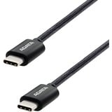 ADATA CACC-200PN-BK cable USB USB 2.0 2 m USB C Negro negro, 2 m, USB C, USB C, USB 2.0, Negro