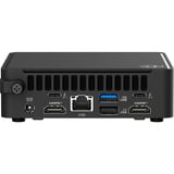 ASUS NUC 15 Pro RNUC15CRKC700002 Negro, Barebone negro, Mini PC barebone, DDR5-SDRAM, M.2, Ethernet, Wi-Fi 7 (802.11be), 120 W