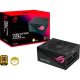 ASUS ROG STRIX 750W Gold Aura Edition, Fuente de alimentación de PC negro