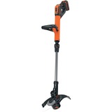 BLACK+DECKER Recortadora de césped a batería STC1820EPC, 18Volt, Cortabordes naranja/Negro