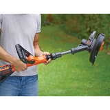 BLACK+DECKER Recortadora de césped a batería STC1820PCB, 18Volt, Cortabordes naranja/Negro