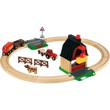 BRIO 33719 Set ciruito de tran con granja, Ferrocarril Niño/niña, 3 año(s), Multicolor