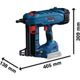 Bosch GNB 18V-38, 06019L7000, Nagler azul/Negro
