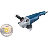 Bosch GWS 20-230 P amoladora angular 23 cm 6500 RPM 2000 W 5,5 kg azul, 6500 RPM, 23 cm, Corriente alterna, 5,5 kg