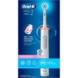 Braun Oral-B Pro 3 3000 Sensitive Clean, Cepillo de dientes eléctrico blanco