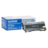 Brother TN-2000 cartucho de tóner 1 pieza(s) Original Negro 2500 páginas, Negro, 1 pieza(s), Minorista
