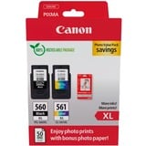 Canon 3712C008 cartucho de tinta 2 pieza(s) Original Alto rendimiento (XL) Negro, Cian, Magenta, Amarillo Alto rendimiento (XL), Negro, Cian, Magenta, Amarillo, 2 pieza(s), Pack formato ahorro para impresión fotográfica