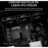 Corsair CW-9060088-WW, Refrigeración por agua negro