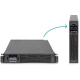 Digitus DN-170093 OnLine, UPS negro