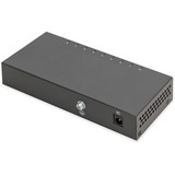 Digitus Gigabit de 8 puertos, Interruptor/Conmutador negro