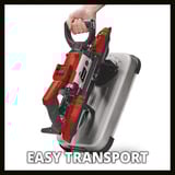 EINHELL Power X-Change Akku-Bandsäge TE-MB 18/127 U Li-Solo, 18Volt, Sierra de cinta rojo/Negro