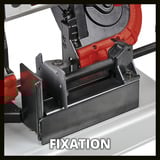 EINHELL Power X-Change Akku-Bandsäge TE-MB 18/127 U Li-Solo, 18Volt, Sierra de cinta rojo/Negro