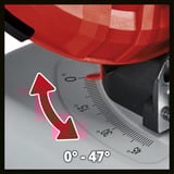 EINHELL Power X-Change Akku-Bandsäge TE-MB 18/127 U Li-Solo, 18Volt, Sierra de cinta rojo/Negro