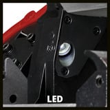 EINHELL Power X-Change Akku-Bandsäge TE-MB 18/127 U Li-Solo, 18Volt, Sierra de cinta rojo/Negro